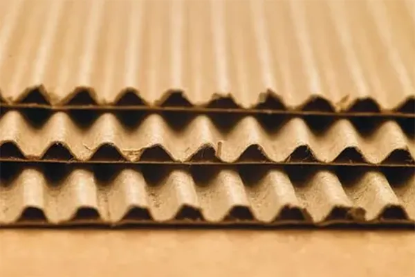 2 ply corrugated cardboard (single face)