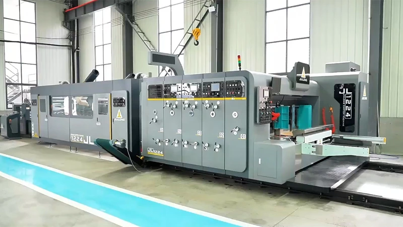 Auto Flexo Printer Slotter Die Cutter (with Inline Folder Gluer)