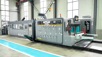 Auto Flexo Printer Slotter Die Cutter (with Inline Folder Gluer)