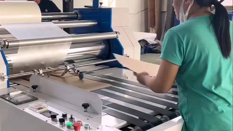 Semi Automatic Film Laminator Machine