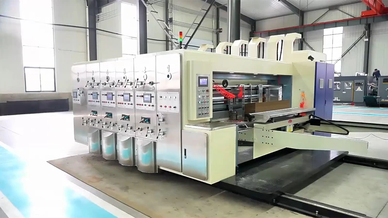 Automatic Flexo Printer Slotter Rotary Die Cutter