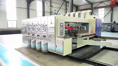 Automatic Flexo Printer Slotter Rotary Die Cutter