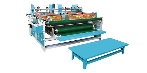 Semi-Automatic Folder Gluer with Press Conveyor